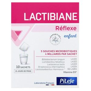 Lactibiane Enfant Réflexe10 Sachets