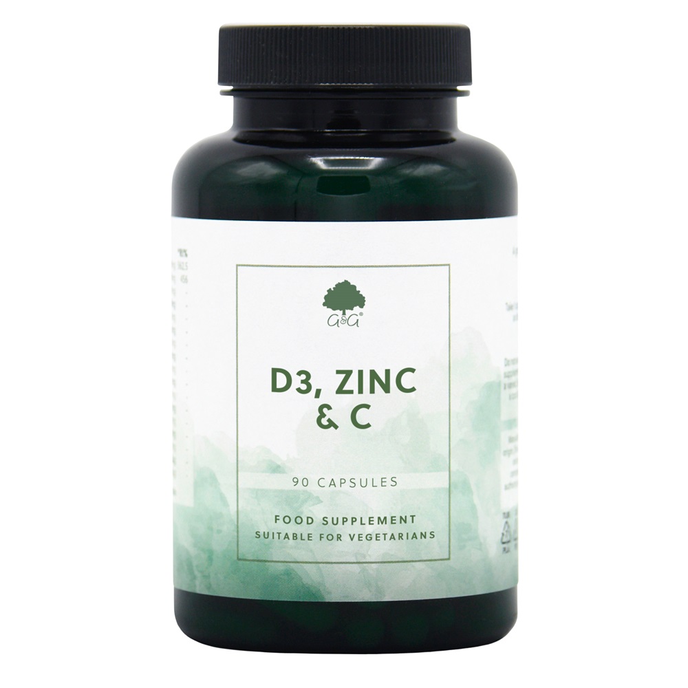 D3, Zinc & C - 90 Cap
