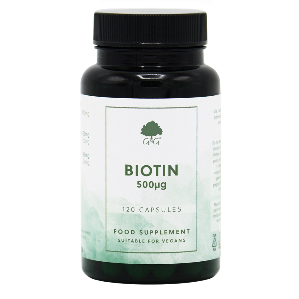Biotin 500mcg - 120 caps