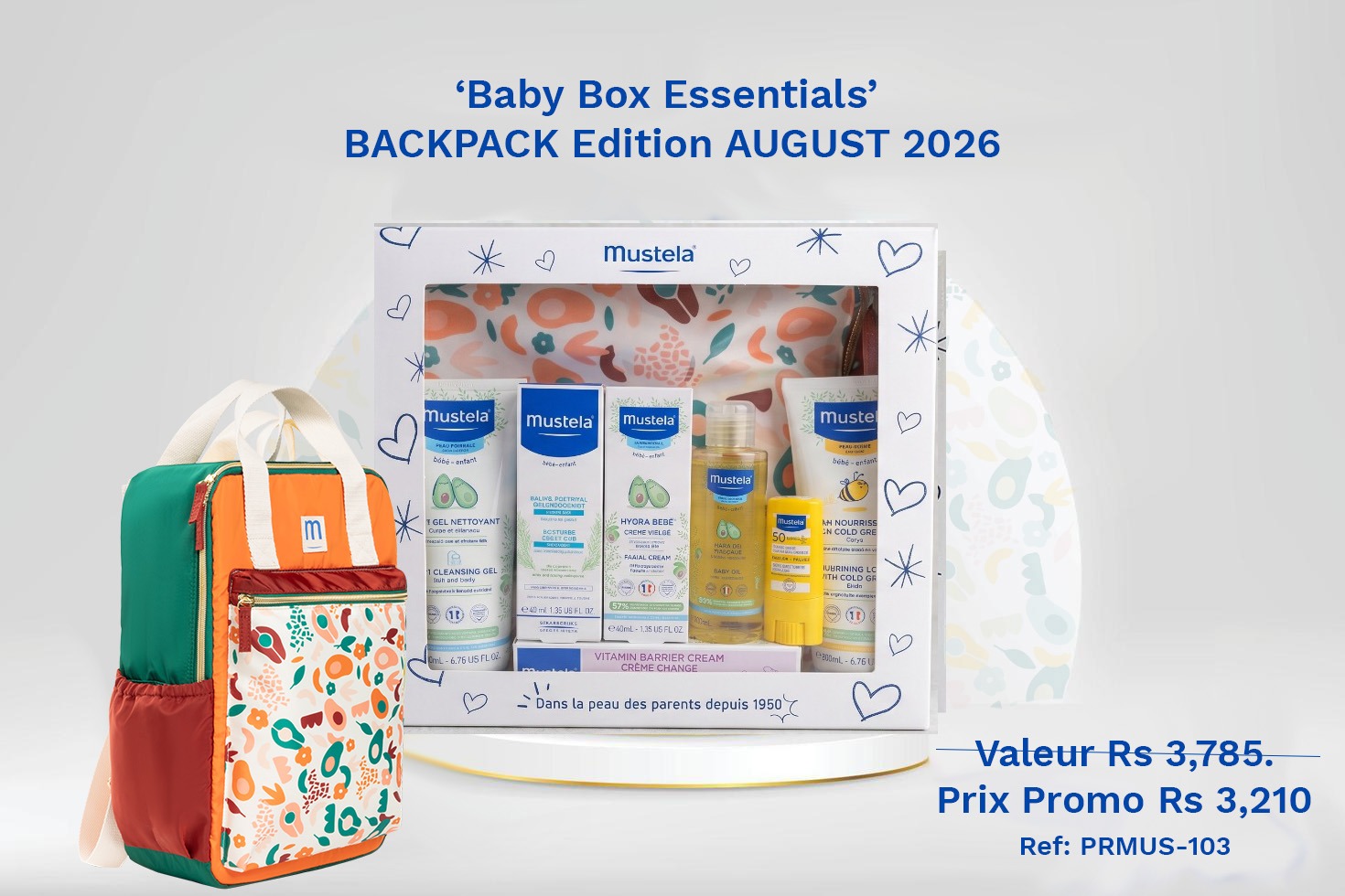 ‘Baby Box Essentials’ BACKPACK Edition AUGUST 2026