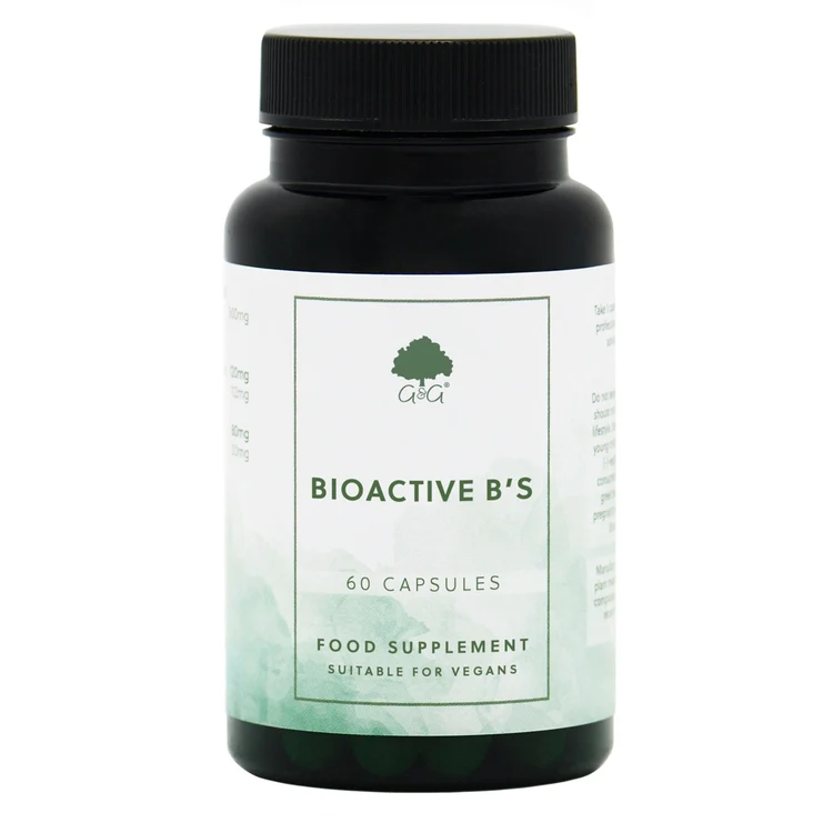 BioActive B's – Complexe de vitamines B 60 gélules